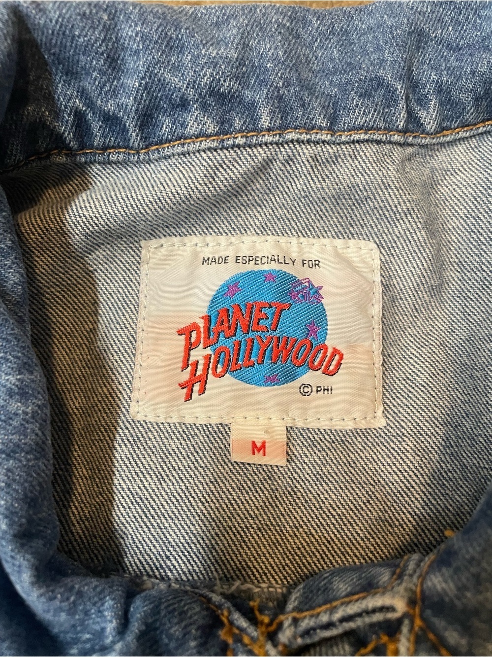 Vintage Planet Hollywood Jean Jacket - Picture 3 of 5